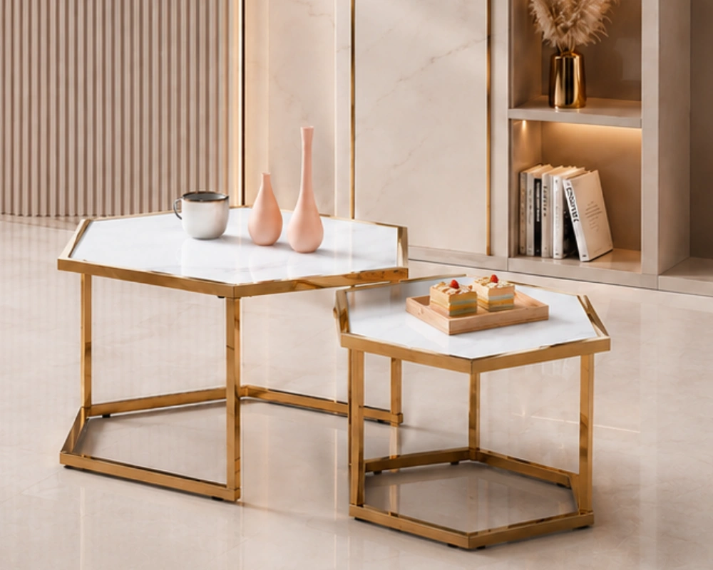 Table Basse Chic et Moderne pour Salon – Design Raffiné et Style Élégant