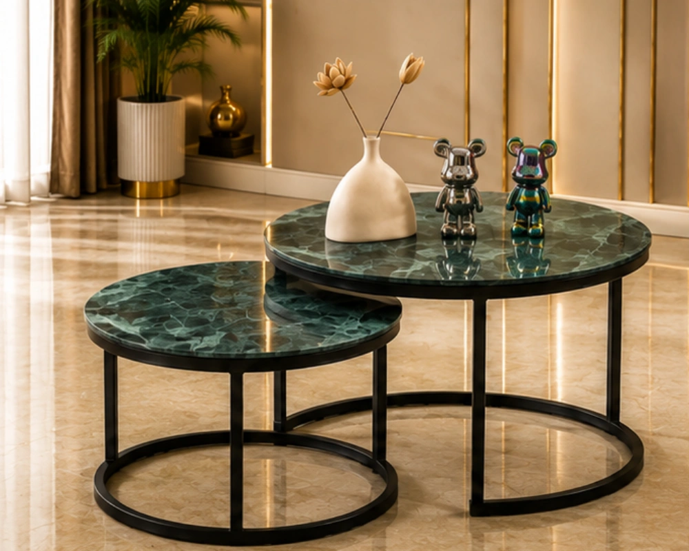 Table Basse Contemporaine pour Salon – Design Élégant, Moderne et Finition Soignée