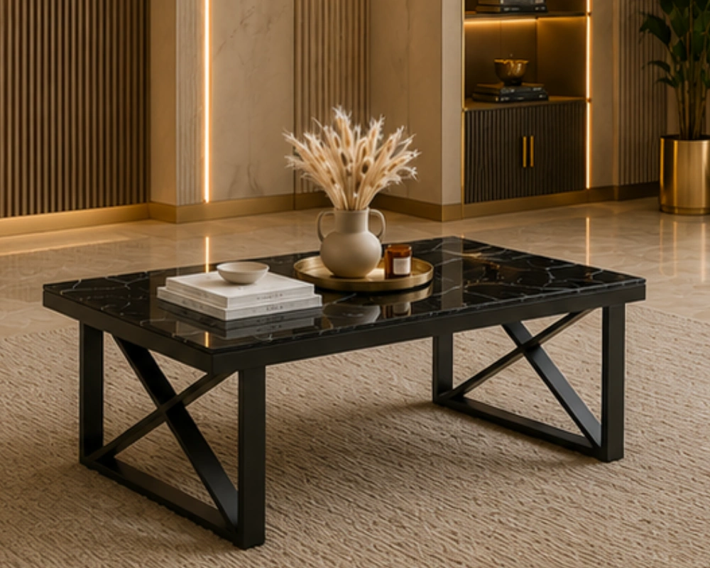 Table Basse de Salon Design – Modèle Moderne, Élégant et Idéal pour un Intérieur Chic