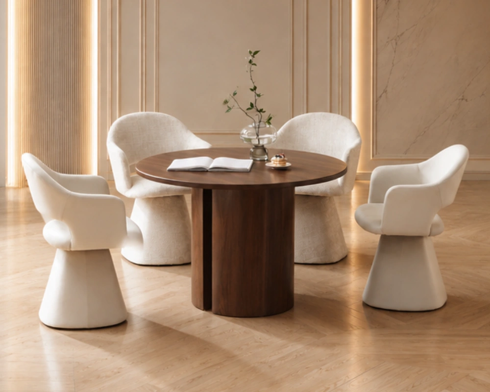 Ensemble Table et 6 Chaises Design - Mobilier de Salle à Manger Élégant