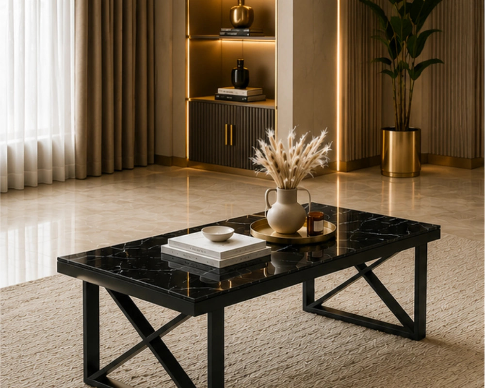 Table Basse de Salon Design – Modèle Moderne, Élégant et Idéal pour un Intérieur Chic – Image 3