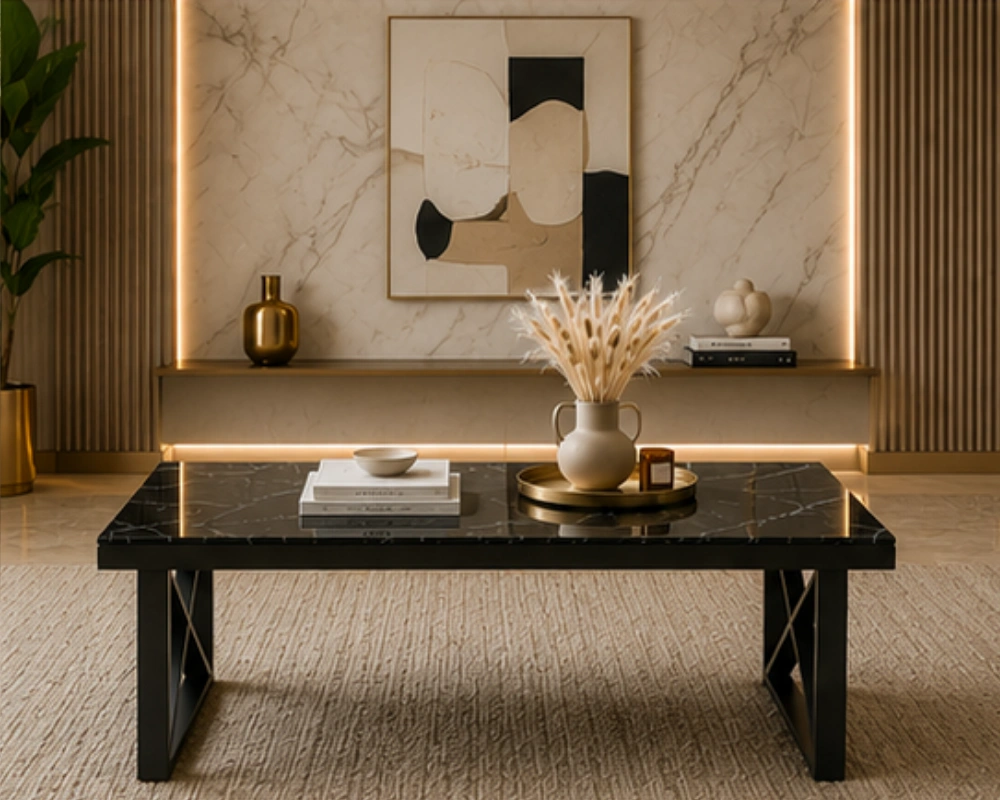 Table Basse de Salon Design – Modèle Moderne, Élégant et Idéal pour un Intérieur Chic – Image 2
