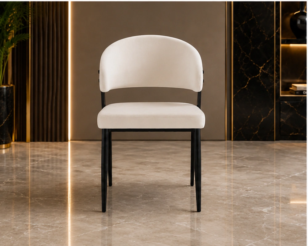 Chaise de Salle à Manger Moderne – Design Élégant Disponible en Lot de 4 ou 6