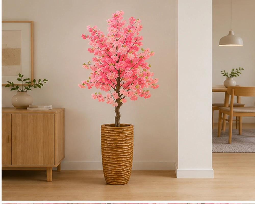 Cerisier Artificiel en Pot – Déco Intérieure Parisienne