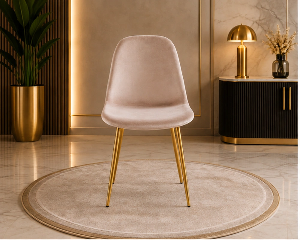 Chaise élégante pour espace repas - Assise confortable et design contemporain pour intérieur moderne