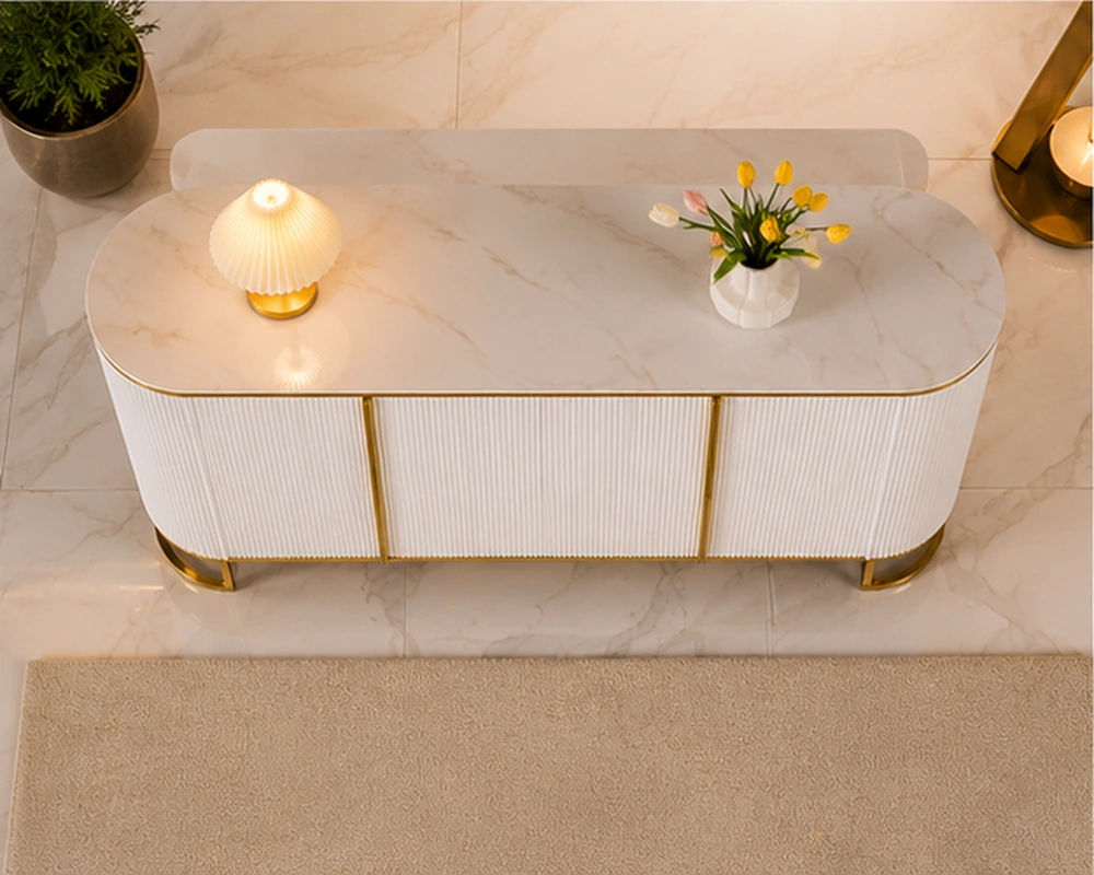 Buffet Design en Marble – Style Chic et Raffiné - Buffet neuf – Image 2