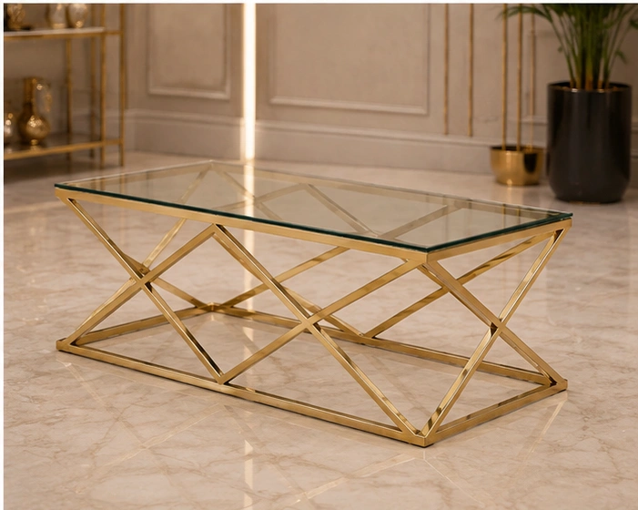 Table Basse avec Étagère Intégrée | Table Basse avec Grand Espace de Rangement – Image 2