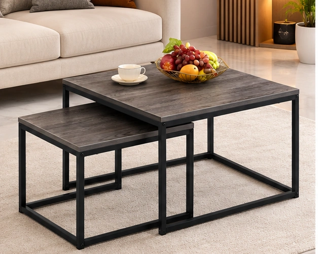 Table Basse Design Moderne | Table Basse Rectangulaire Style Minimaliste – Image 5
