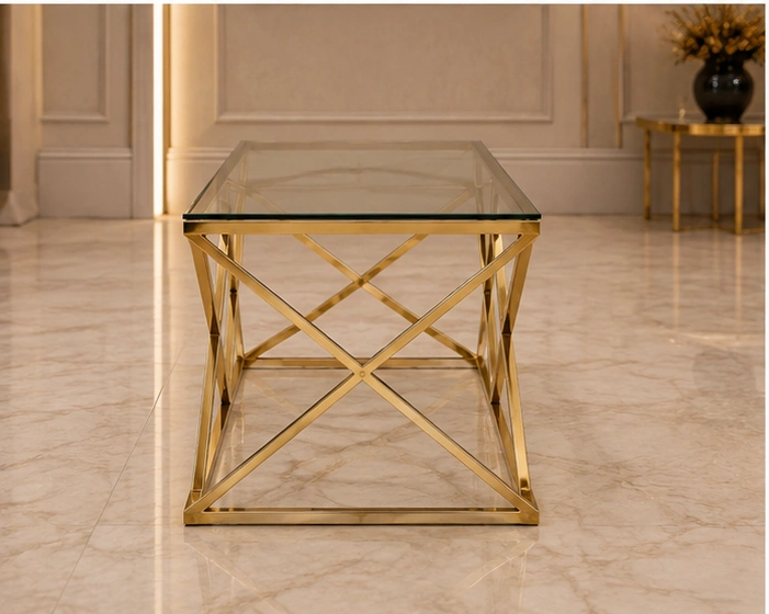 Table Basse avec Étagère Intégrée | Table Basse avec Grand Espace de Rangement – Image 3