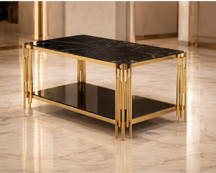 Table Basse Moderne pour Décoration Élégante | Table Basse Haut de Gamme Design Moderne – Image 2
