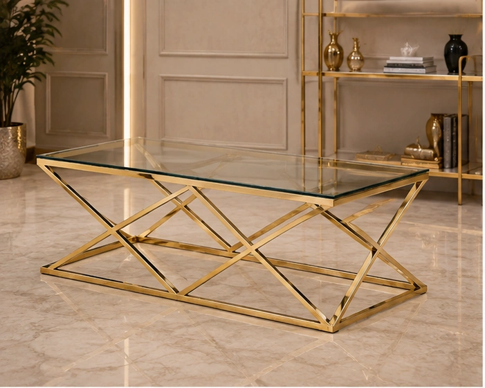 Table Basse avec Étagère Intégrée | Table Basse avec Grand Espace de Rangement – Image 5