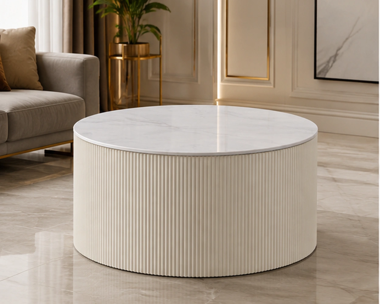 Table Basse Moderne pour Salon Élégant | Table Basse Design pour Intérieur Contemporain – Image 5