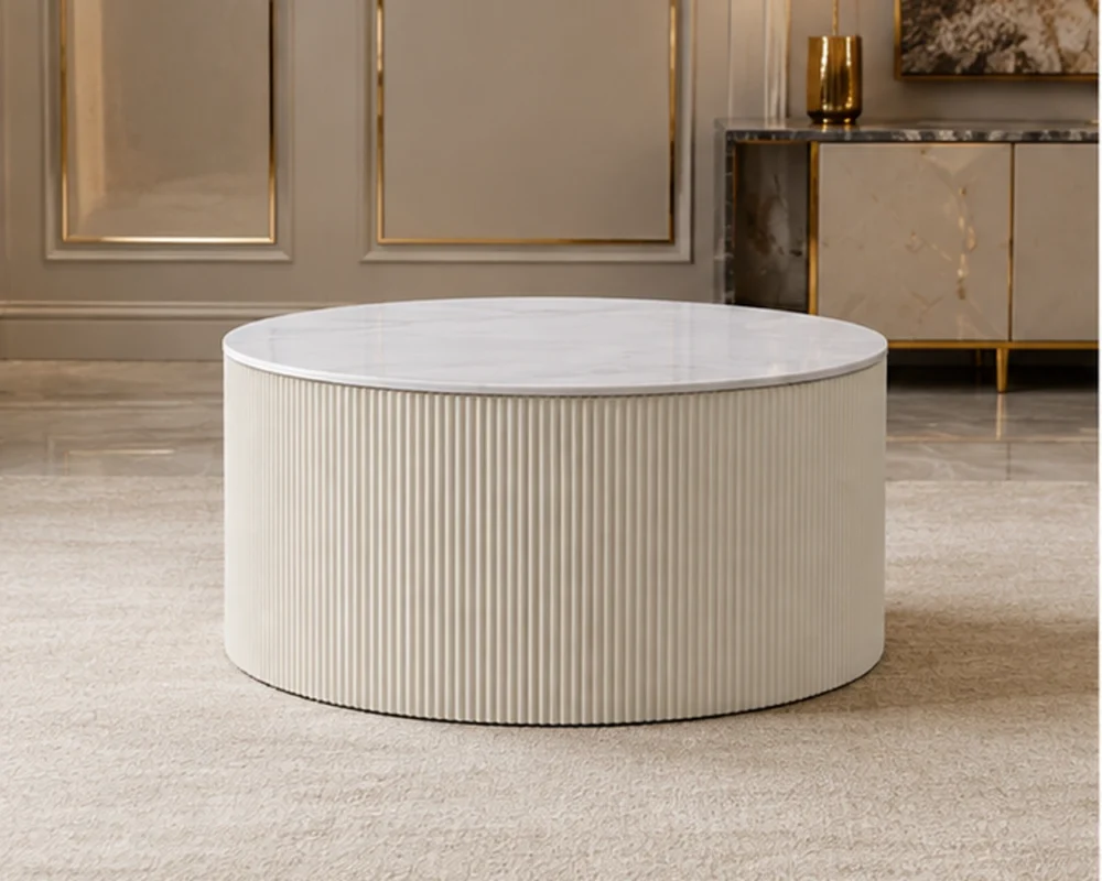 Table Basse Moderne pour Salon Élégant | Table Basse Design pour Intérieur Contemporain