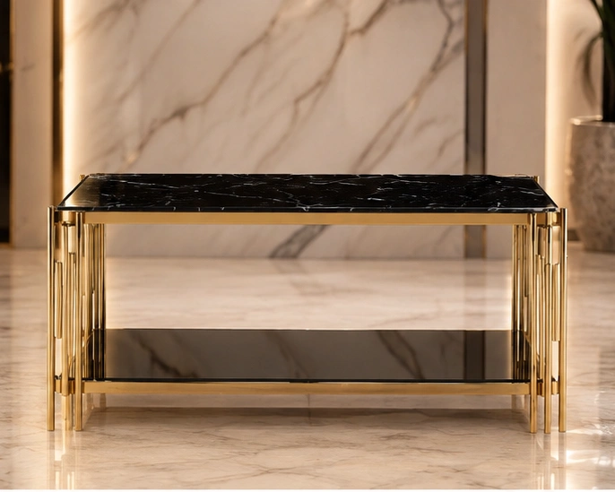 Table Basse Moderne pour Décoration Élégante | Table Basse Haut de Gamme Design Moderne – Image 4