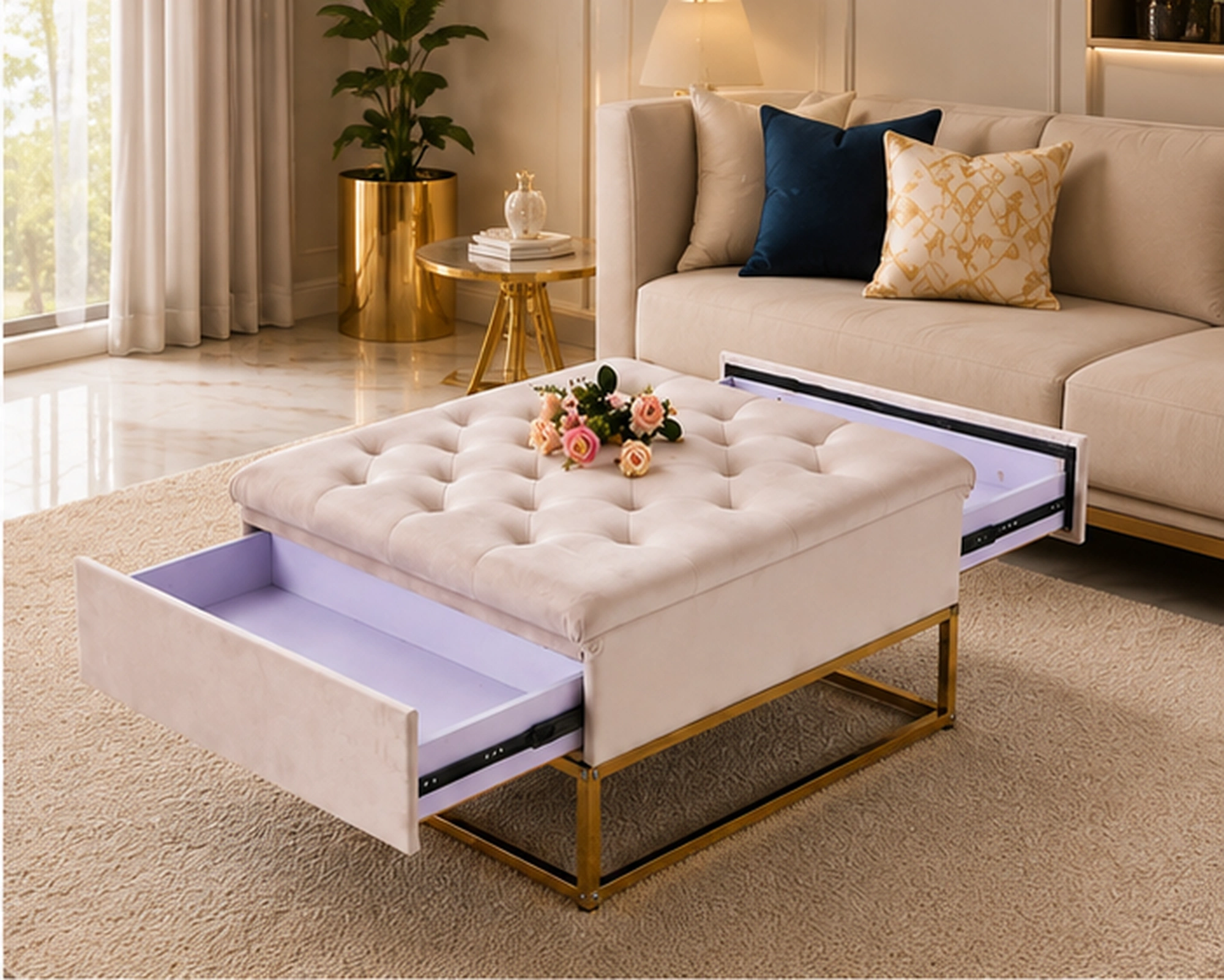 Table Basse de Luxe Haut de Gamme- Table Basse Élégante neuf – Image 4