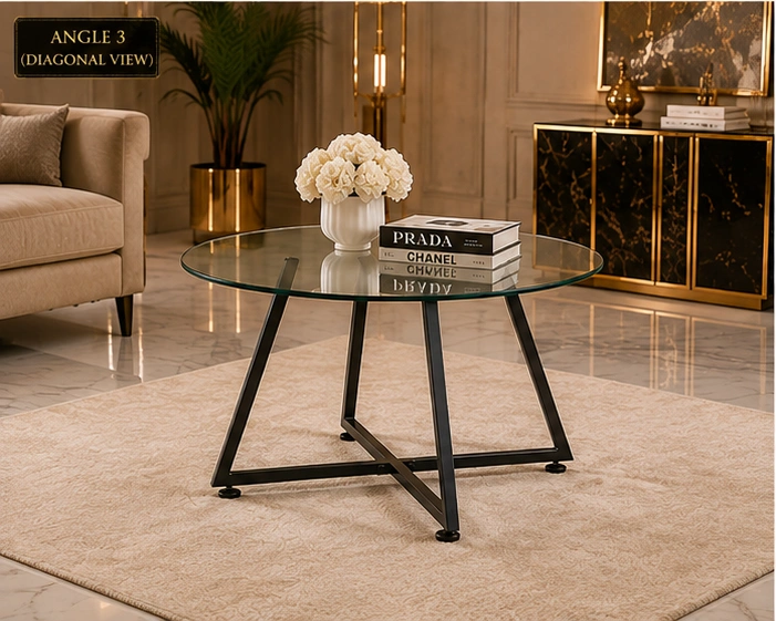 Table Basse Design Haut de Gamme | Table Basse Moderne au Style Élégant – Image 4