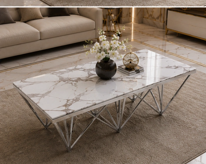 Table Basse Design pour Maison Moderne | Table Basse Contemporaine Élégante – Image 2
