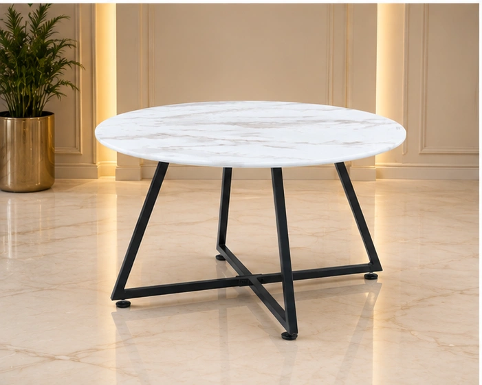 Table Basse Minimaliste au Design Moderne | Table Basse Élégante pour Salon de Luxe