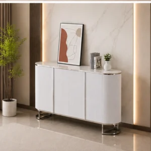 Buffet Design en Marble – Buffet Design – Finition Marble Naturel et Moderne