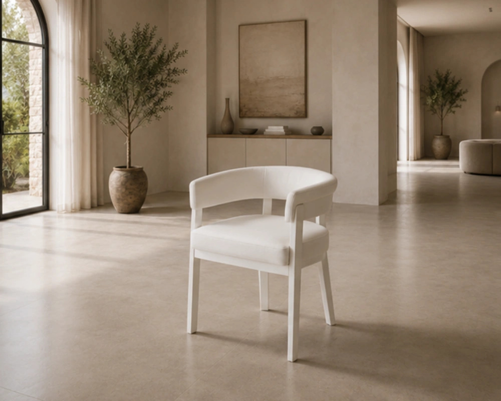 Chaises Élégante Beige pour Table à Manger - Chaises Beige