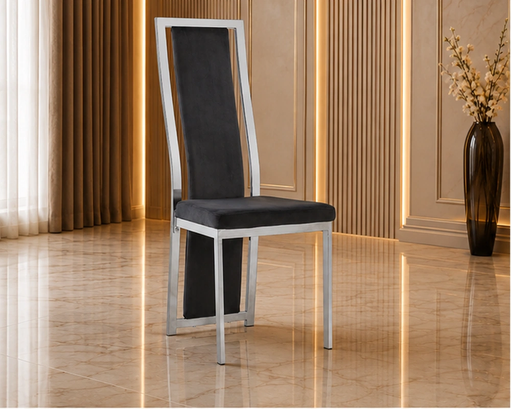 Chaises de Table Contemporaine et Élégante – Assise Confortable en Lot de 4 ou 6 – Image 4
