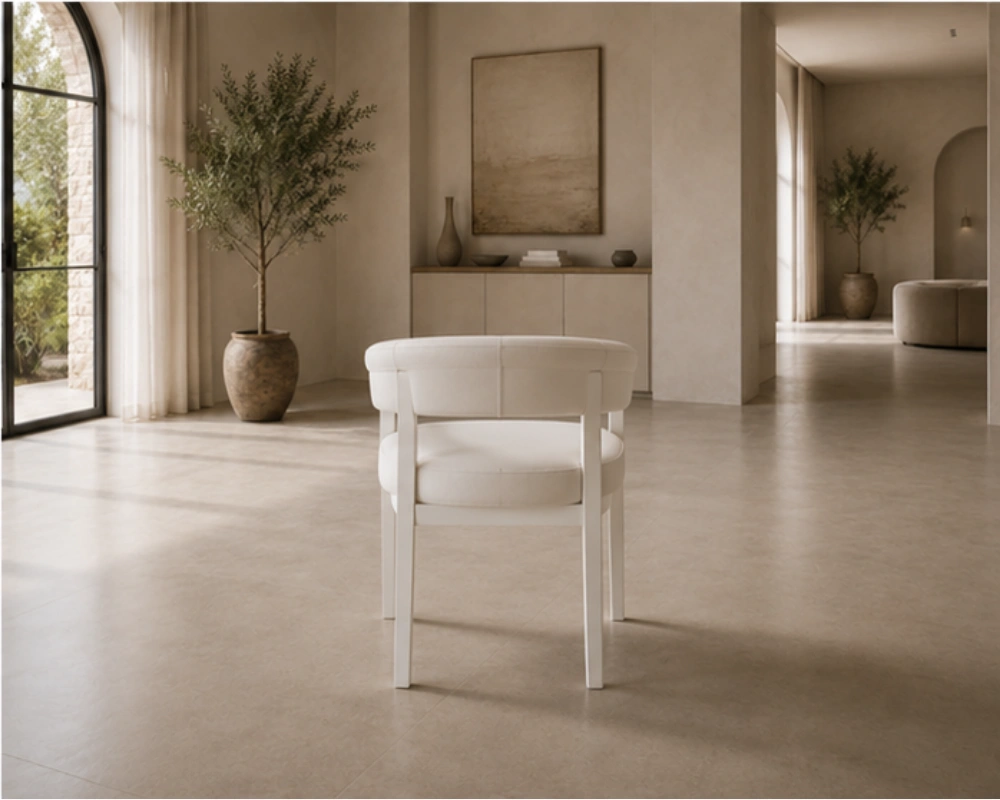 Chaises Élégante Beige pour Table à Manger - Chaises Beige – Image 3