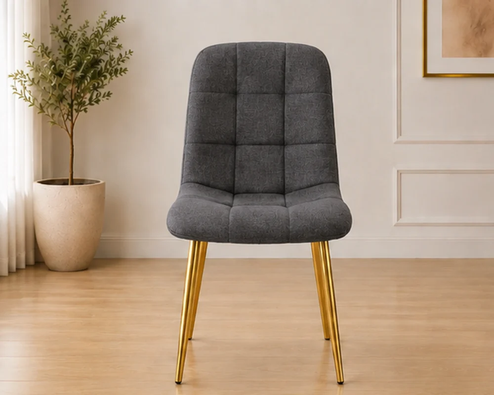 Ensemble de Chaises 4, 6 ou 8 Places – Beige, Gris ou Noir - Chaises