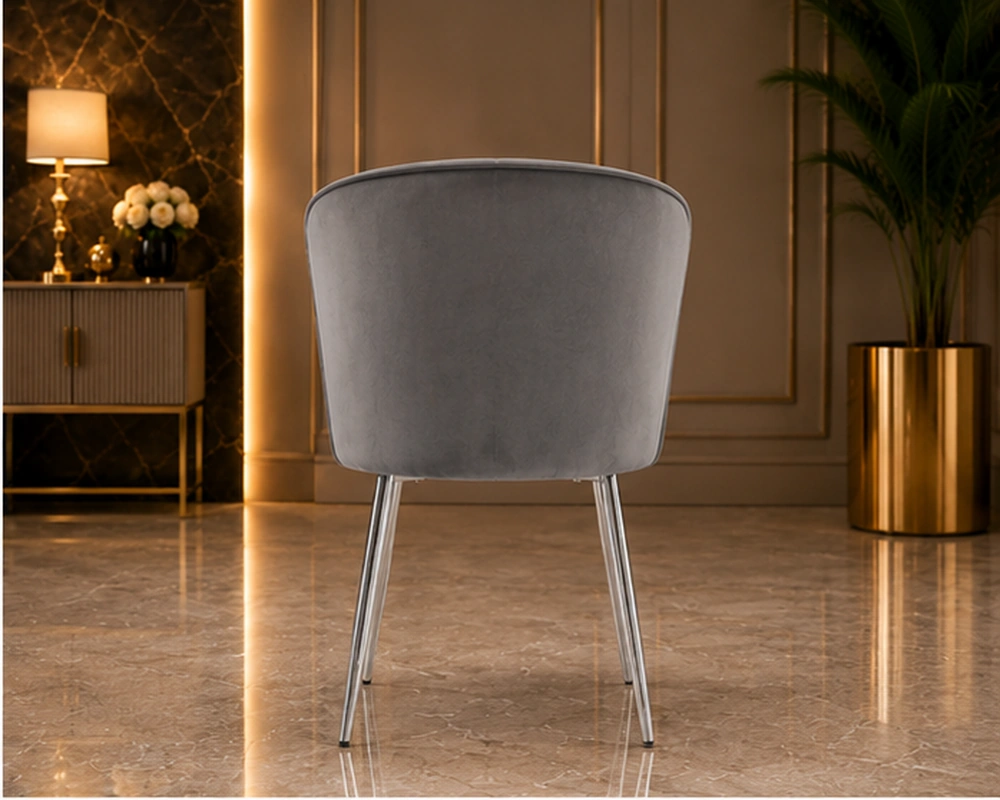 Chaise moderne et raffinée pour salle à manger - Assise confortable et dossier ergonomique pour intérieur – Image 2