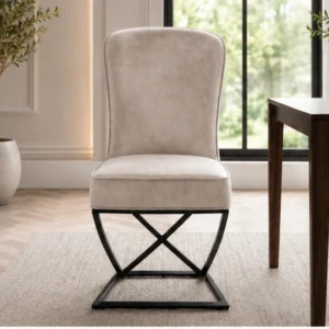 Chaises Moderne Beige - Lot de 4/6 Chaises