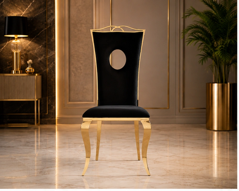 Chaise contemporaine pour cuisine et salle à manger - Assise confortable et design moderne pour la maison