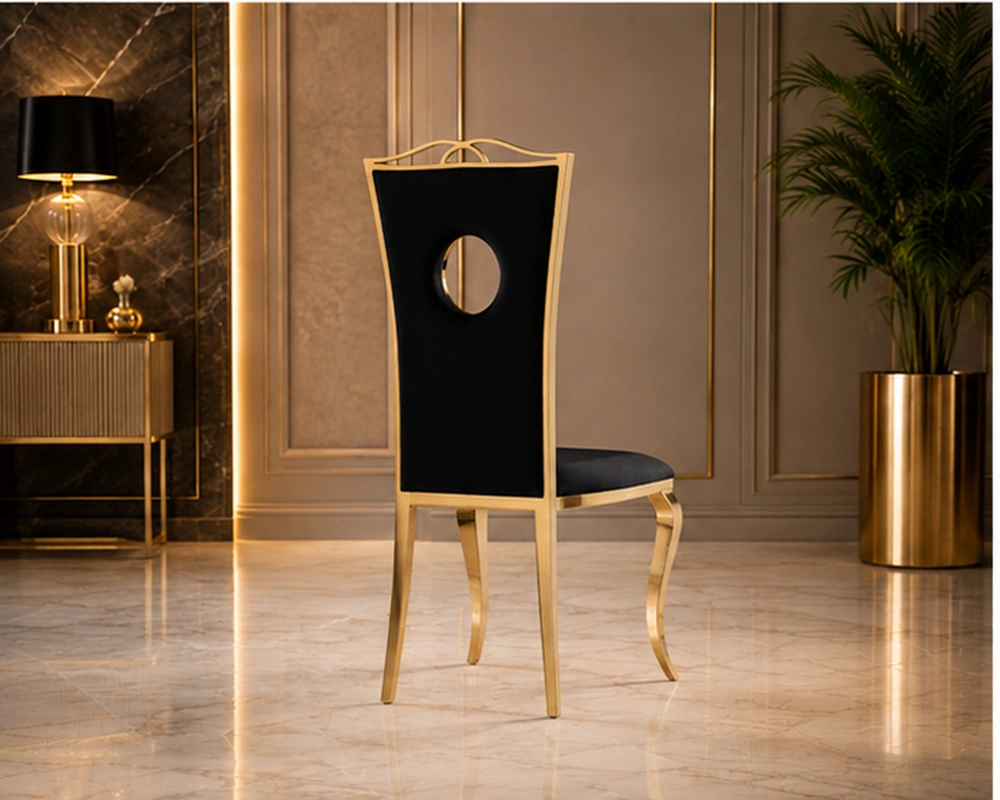 Chaise contemporaine pour cuisine et salle à manger - Assise confortable et design moderne pour la maison – Image 3