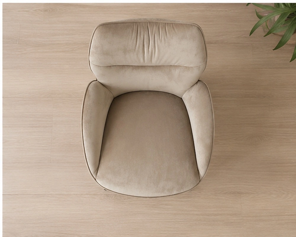 Chaise Contemporaine avec Dossier Confortable et Stable