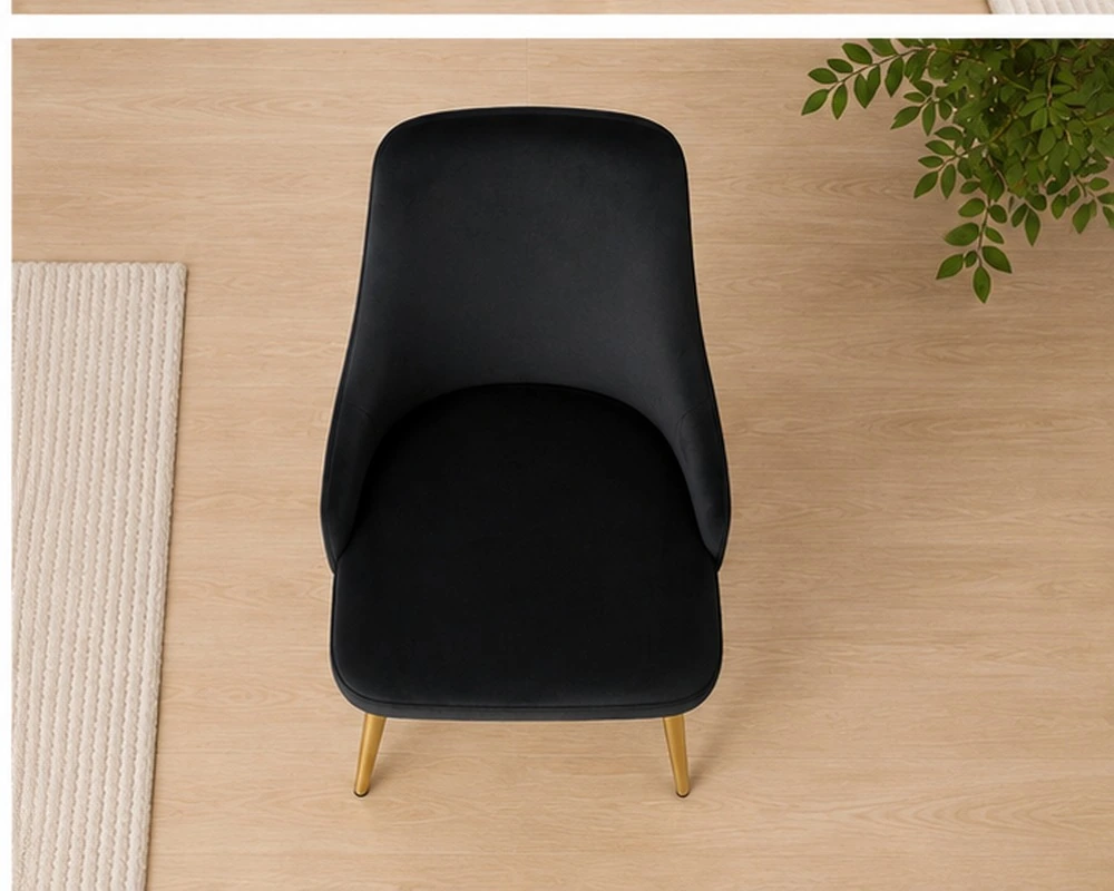 Chaise Confortable avec Dossier Soutenant pour Repas – Image 4