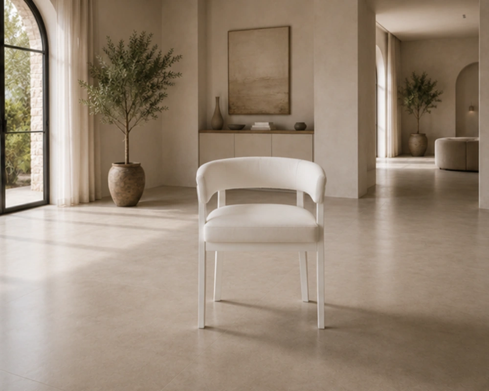 Chaises Élégante Beige pour Table à Manger - Chaises Beige – Image 4