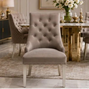 Chaise repas élégante et confortable 4 et 6 chaises –Chaise repas élégante et confortable