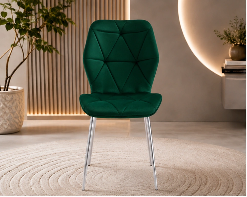 Chaise Design Moderne avec Assise Confortable pour la Maison