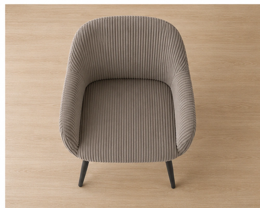 Chaise Moderne avec Dossier Courbé pour Salle à Manger – Image 5