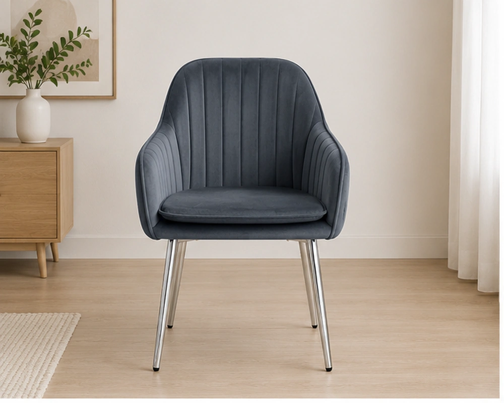Chaise Design Confortable avec Dossier Soutien