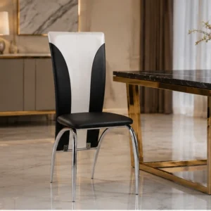 Chaise de table confortable 4 et 6 – chaise élégante au dossier rembourré