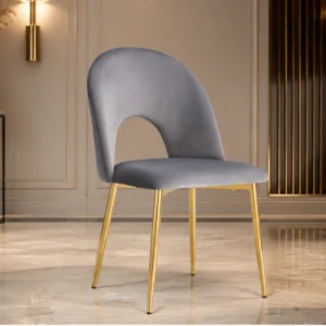 Chaise à manger élégante et confortable