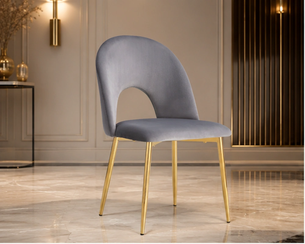Chaise à manger élégante et confortable