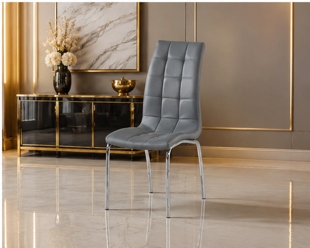 Chaise de salle à manger premium 4 et 6 chaises – chaise velours confortable et chic