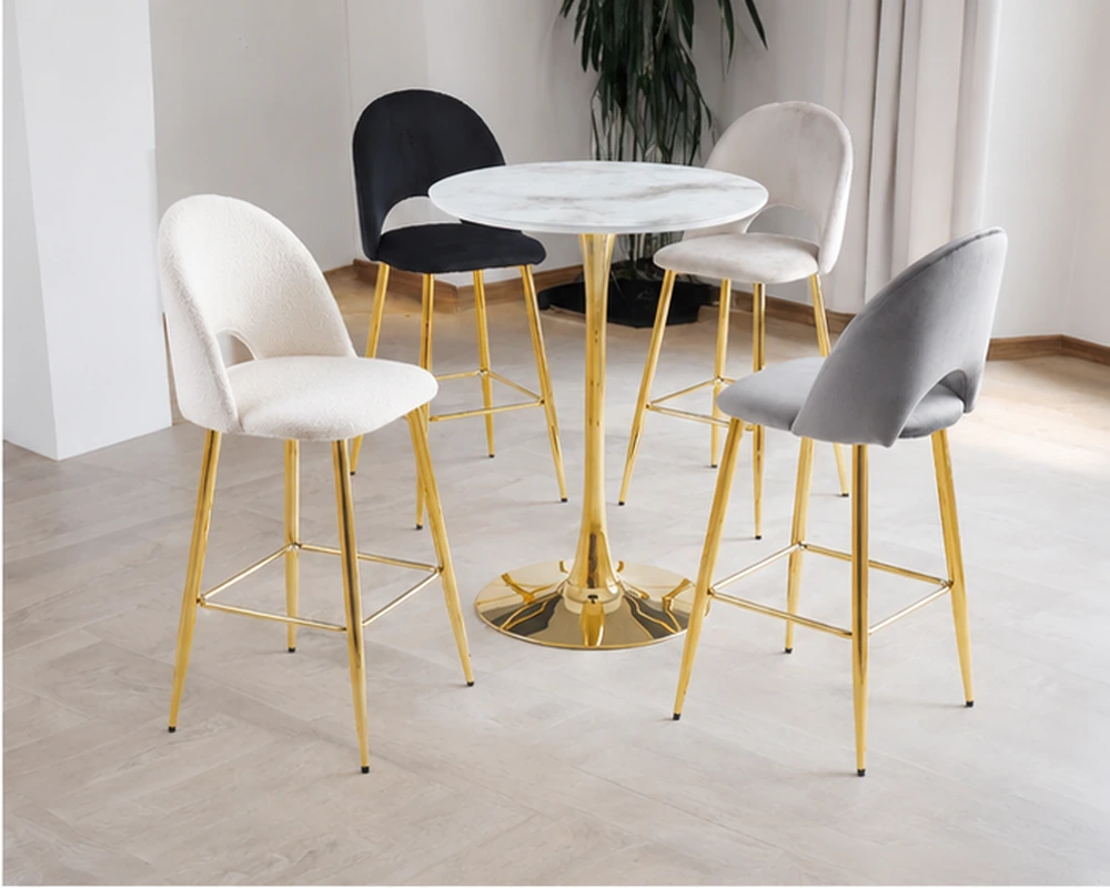 Ensemble Table et 4 Chaises Contemporaines – Design Moderne et Élégant pour Votre Espace Repas