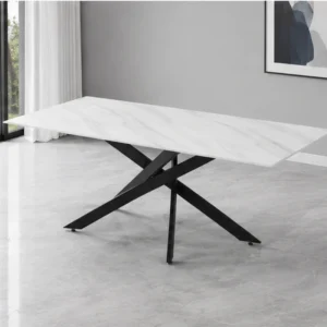 Table de Salle à Manger Extensible – Style Contemporain et Élégance Raffinée