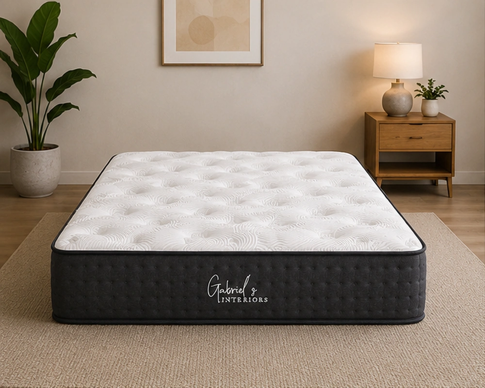 Matelas Confort Supérieur au Design Moderne pour des Nuits Douces, Paisibles et Réparatrices