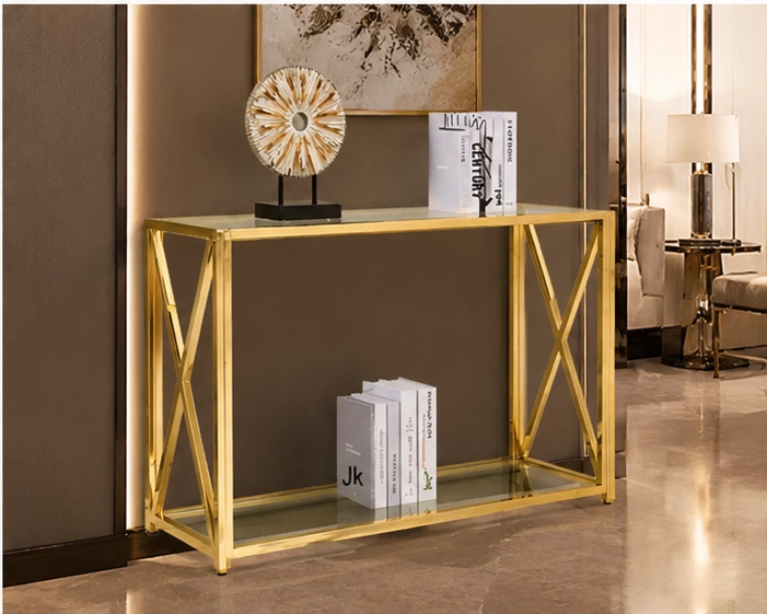 Console Chic Design Moderne | Console Haut de Gamme Élégante