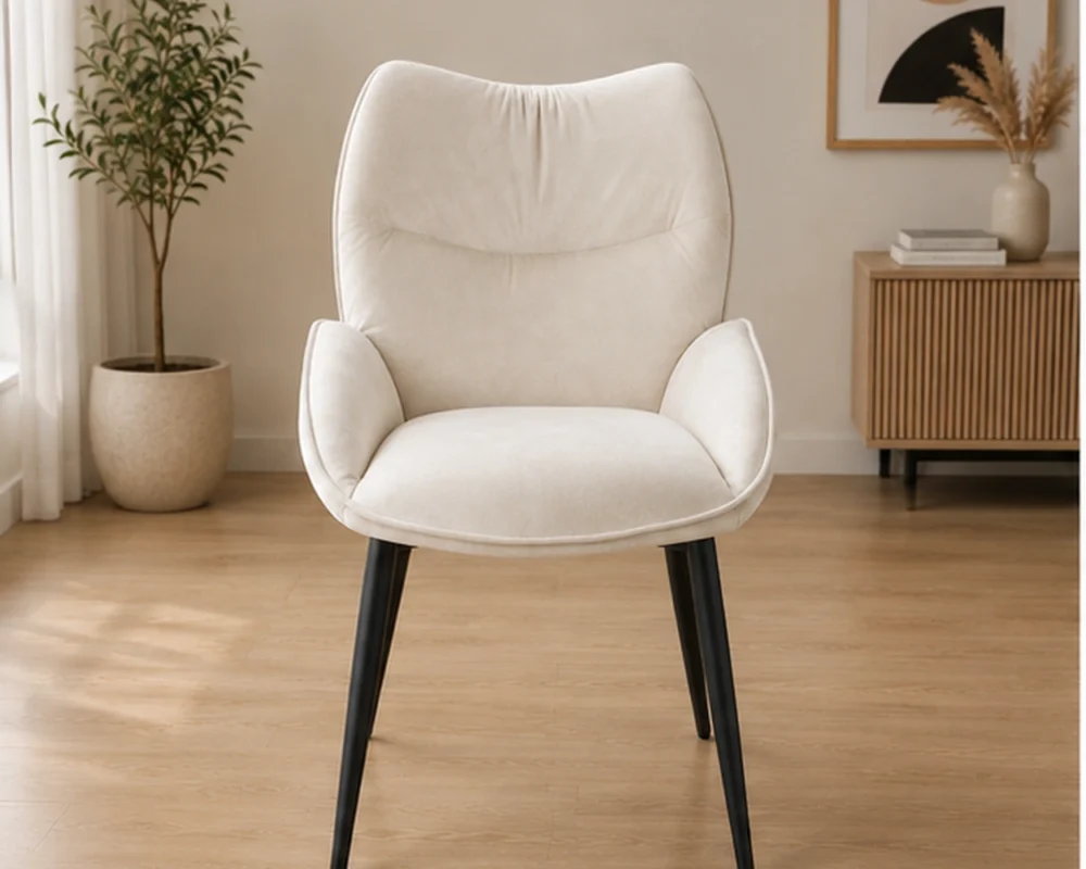 Lot de Chaises Modernes avec Assise Confortable - Chaises Modernes avec Pieds Métalliques Élégants
