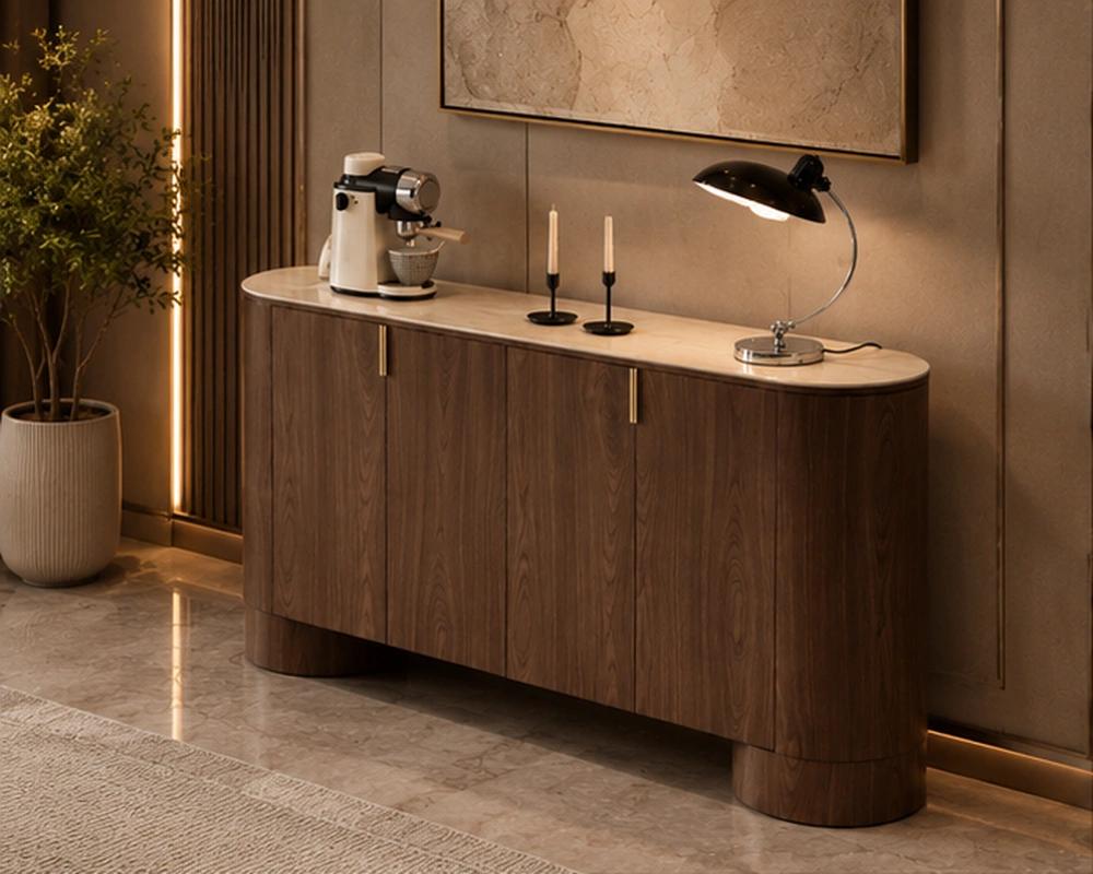 Buffet Moderne en Bois – Design Chic et Raffiné - Buffet en Bois