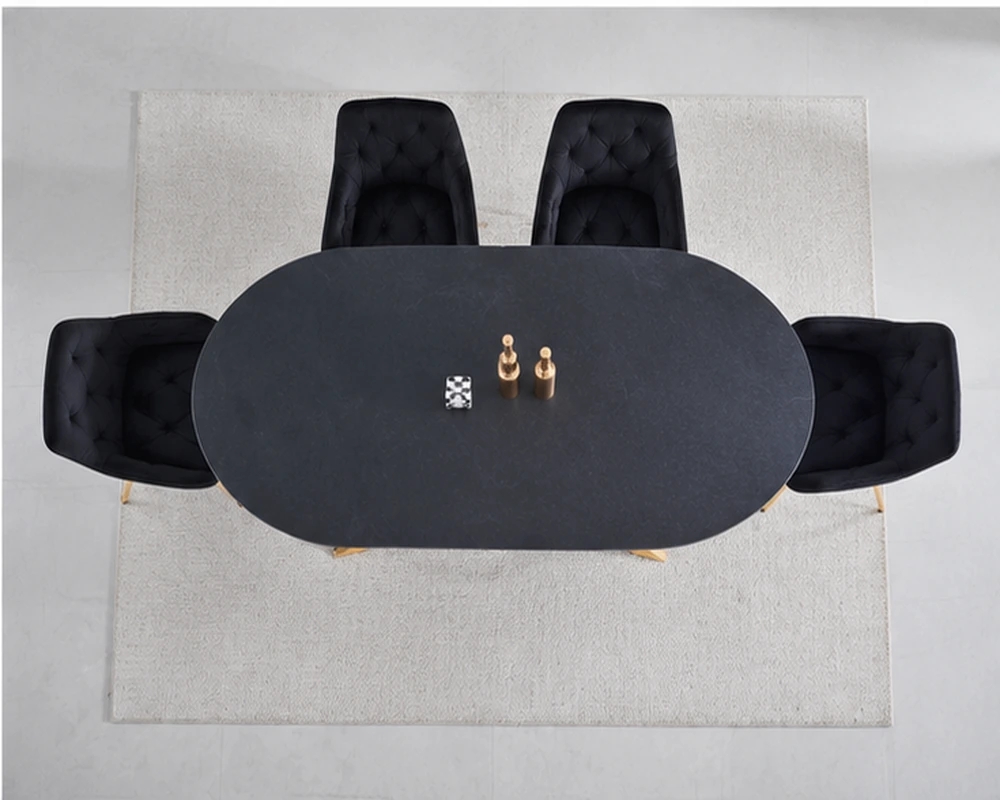 Table de Repas Contemporaine – Mobilier Élégant pour Intérieur Moderne – Image 4