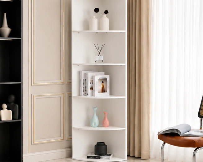Étagère Élégante pour Chambre et Bureau - Étagère Design pour Livres et Décoration